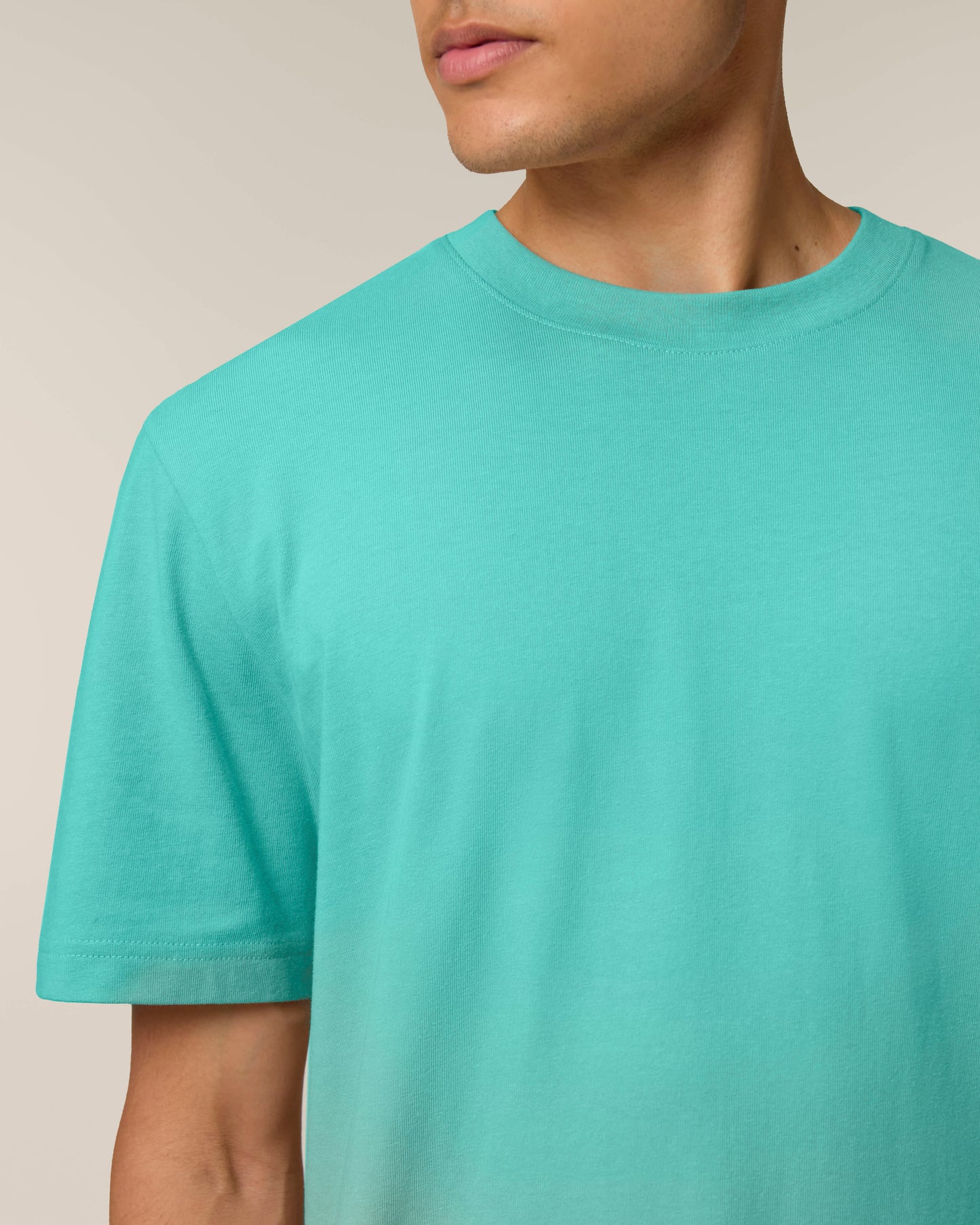 T-SHIRT - ZWEMBLAUW