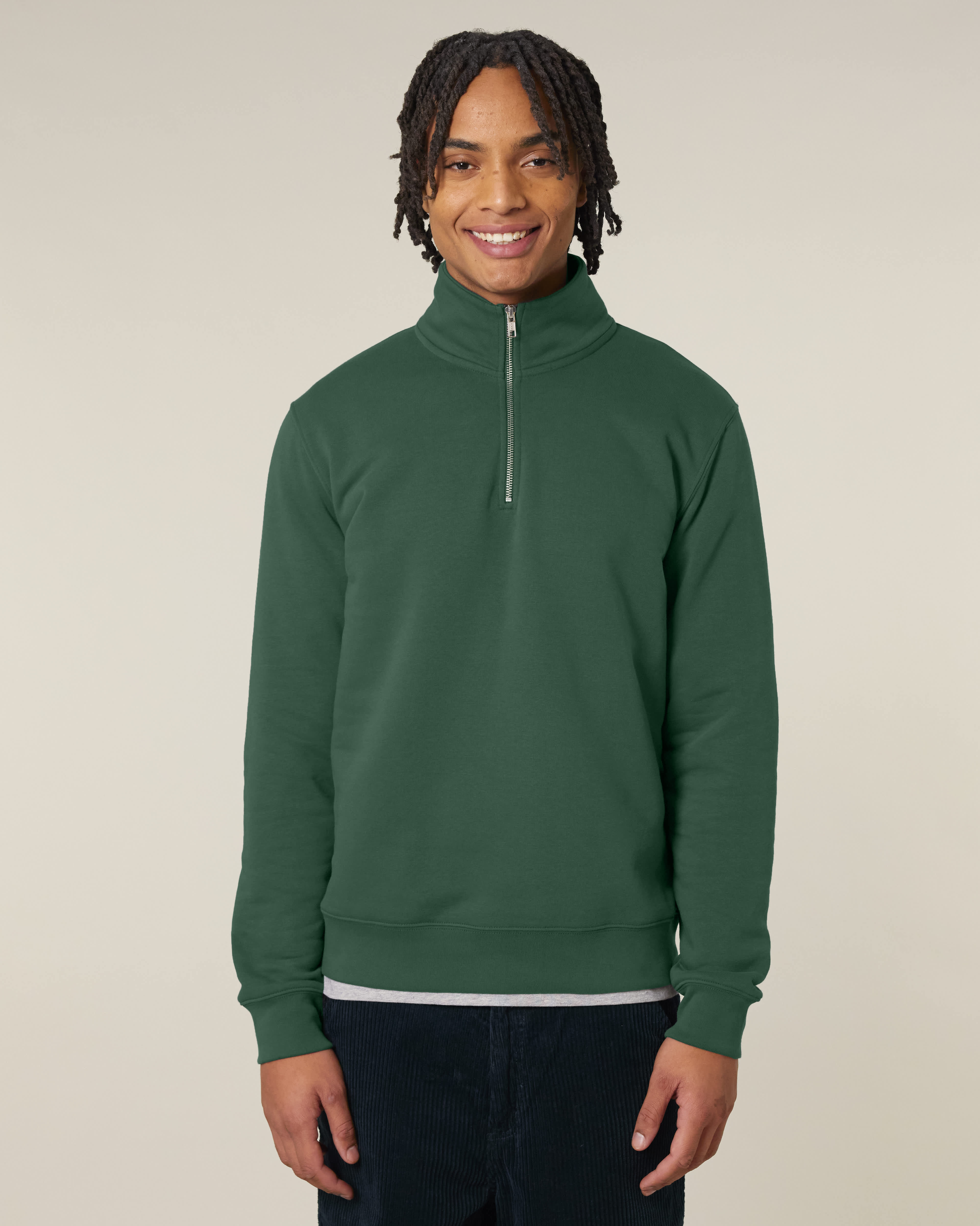 ZIP SWEATER - BOSGROEN