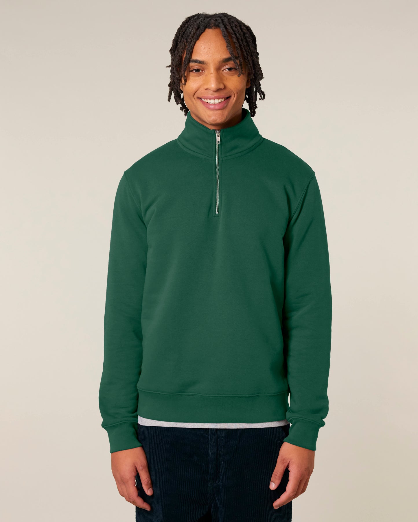 ZIP SWEATER - BOSGROEN