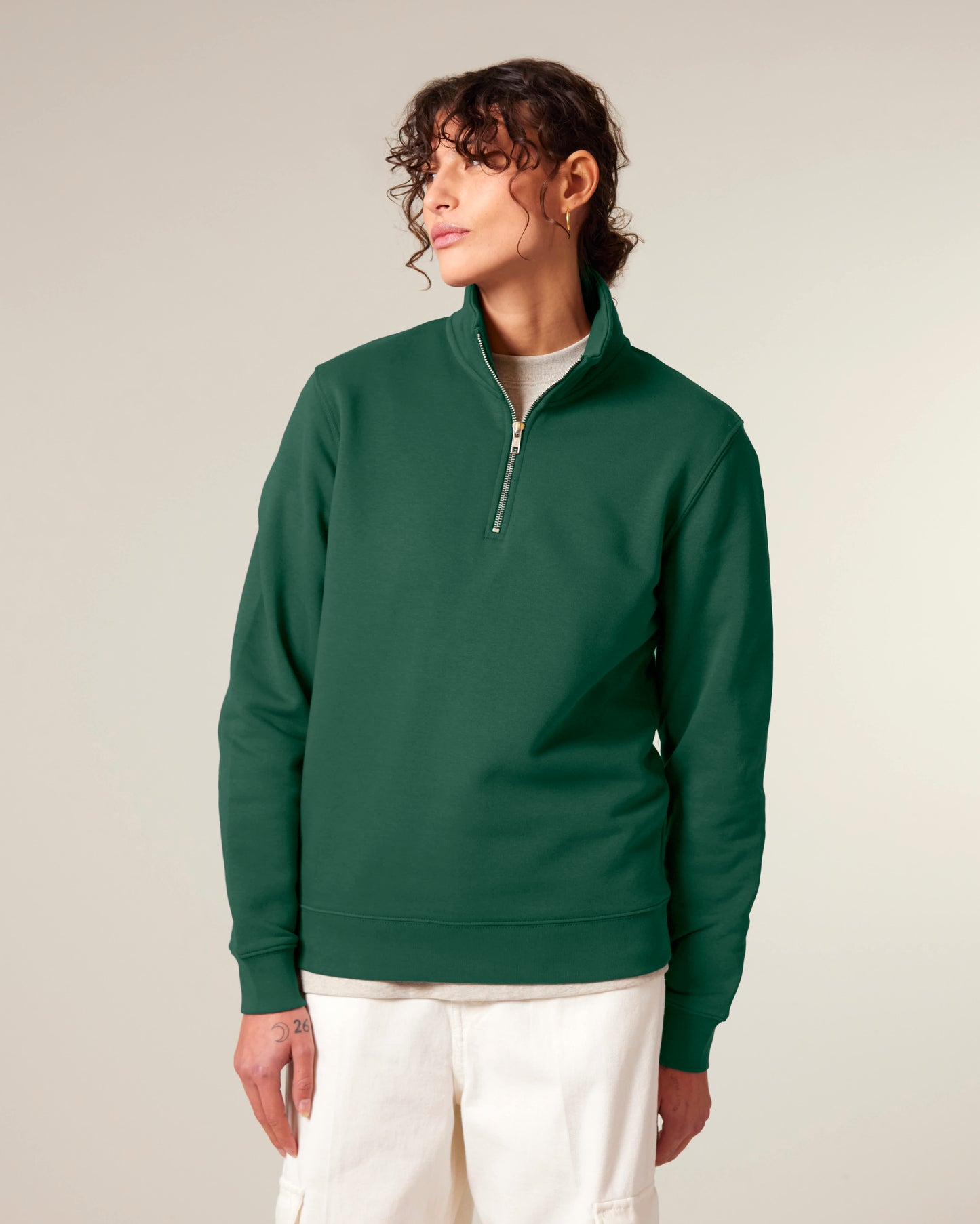 ZIP SWEATER - BOSGROEN