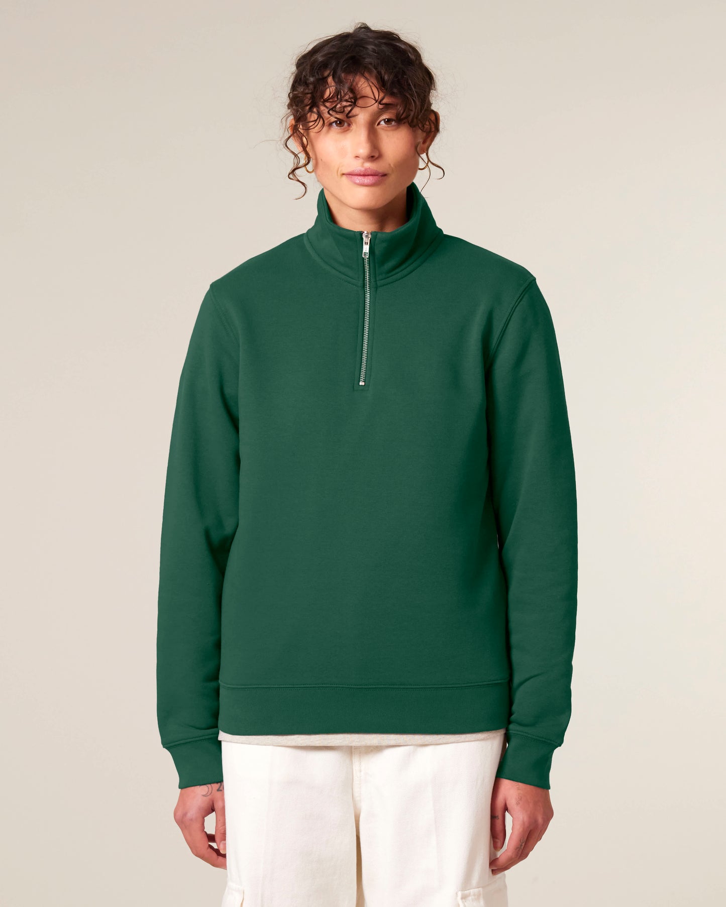 ZIP SWEATER - BOSGROEN