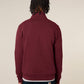 ZIP SWEATER - BURGUNDY
