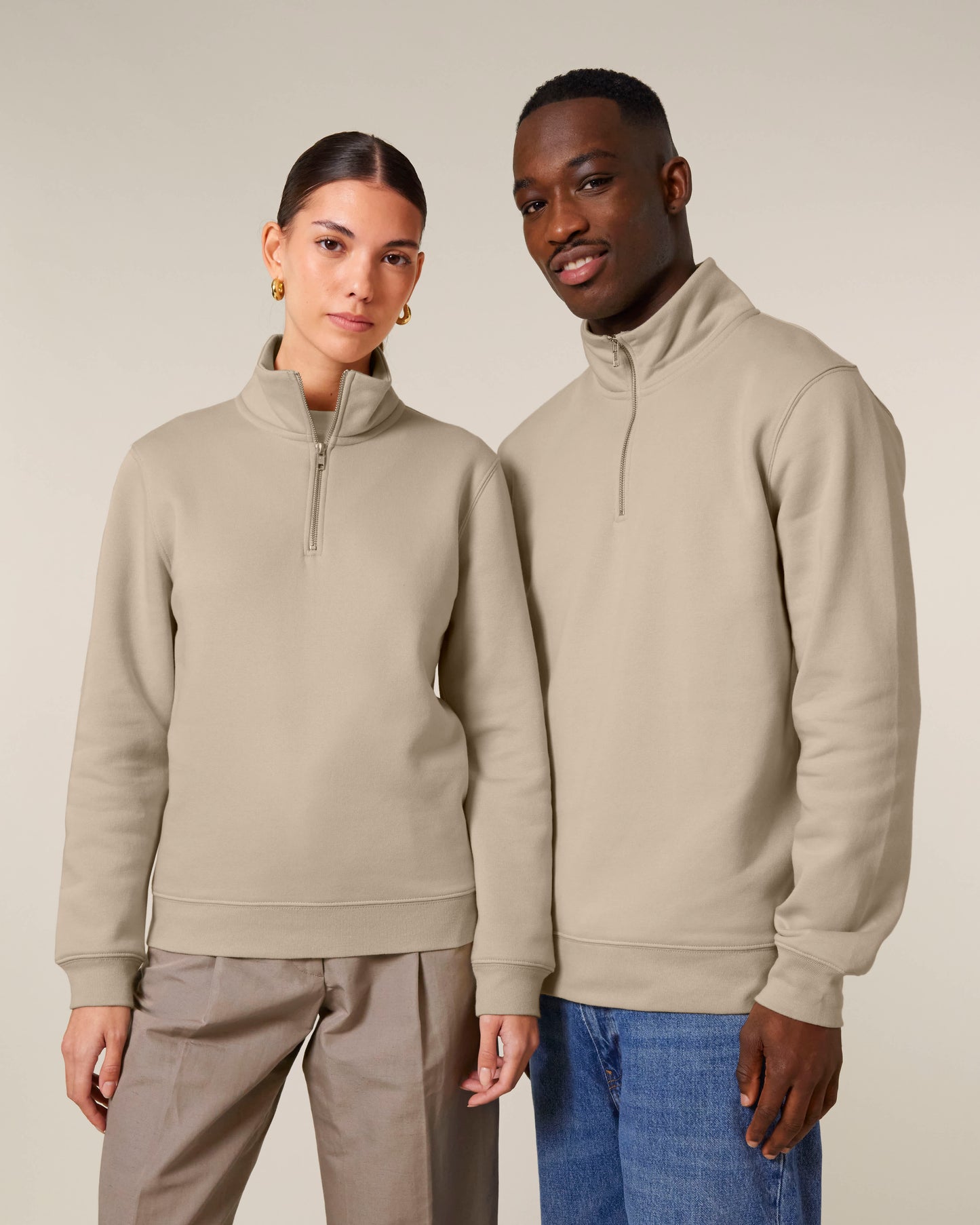 ZIP SWEATER - DESSERT