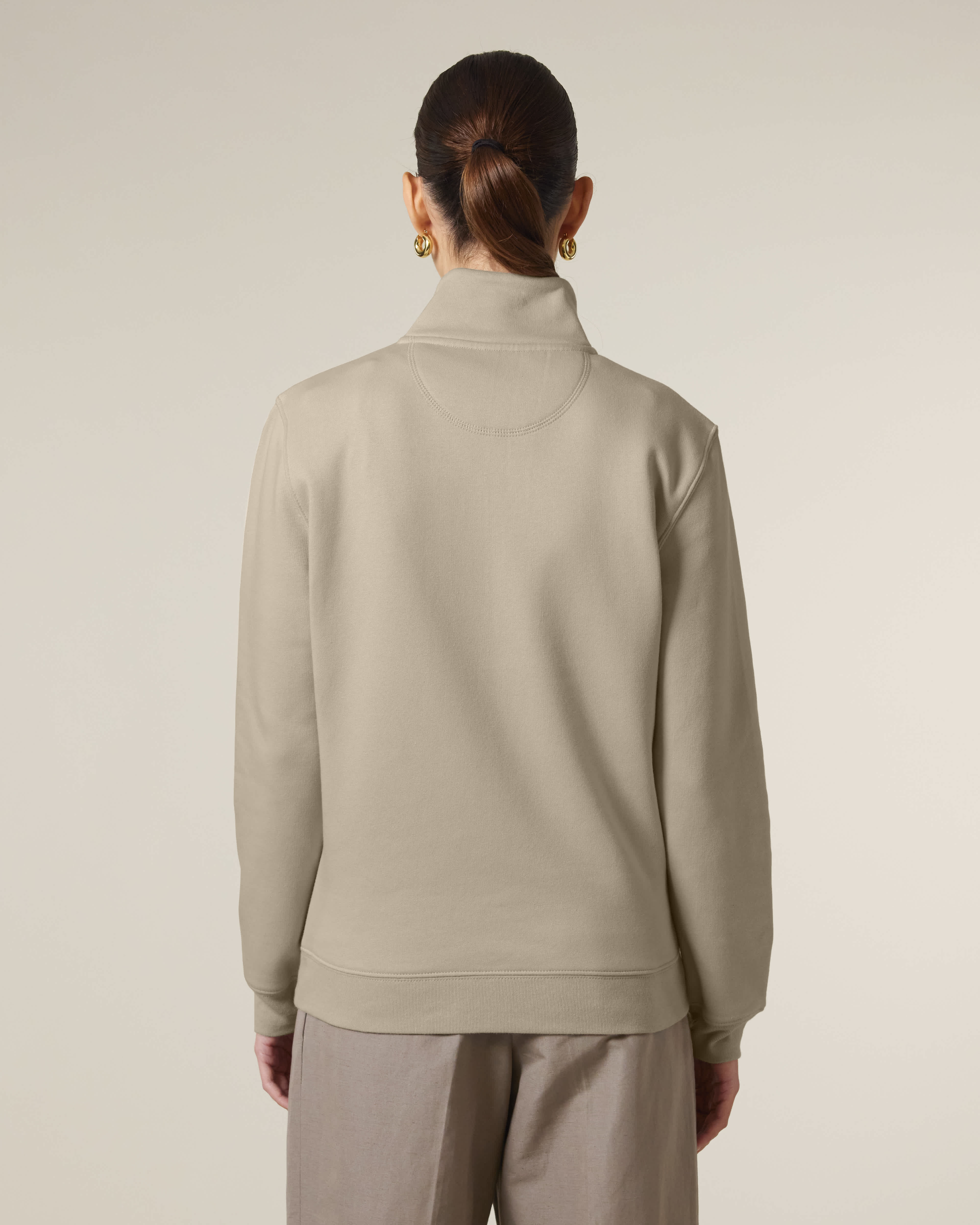 ZIP SWEATER - DESSERT