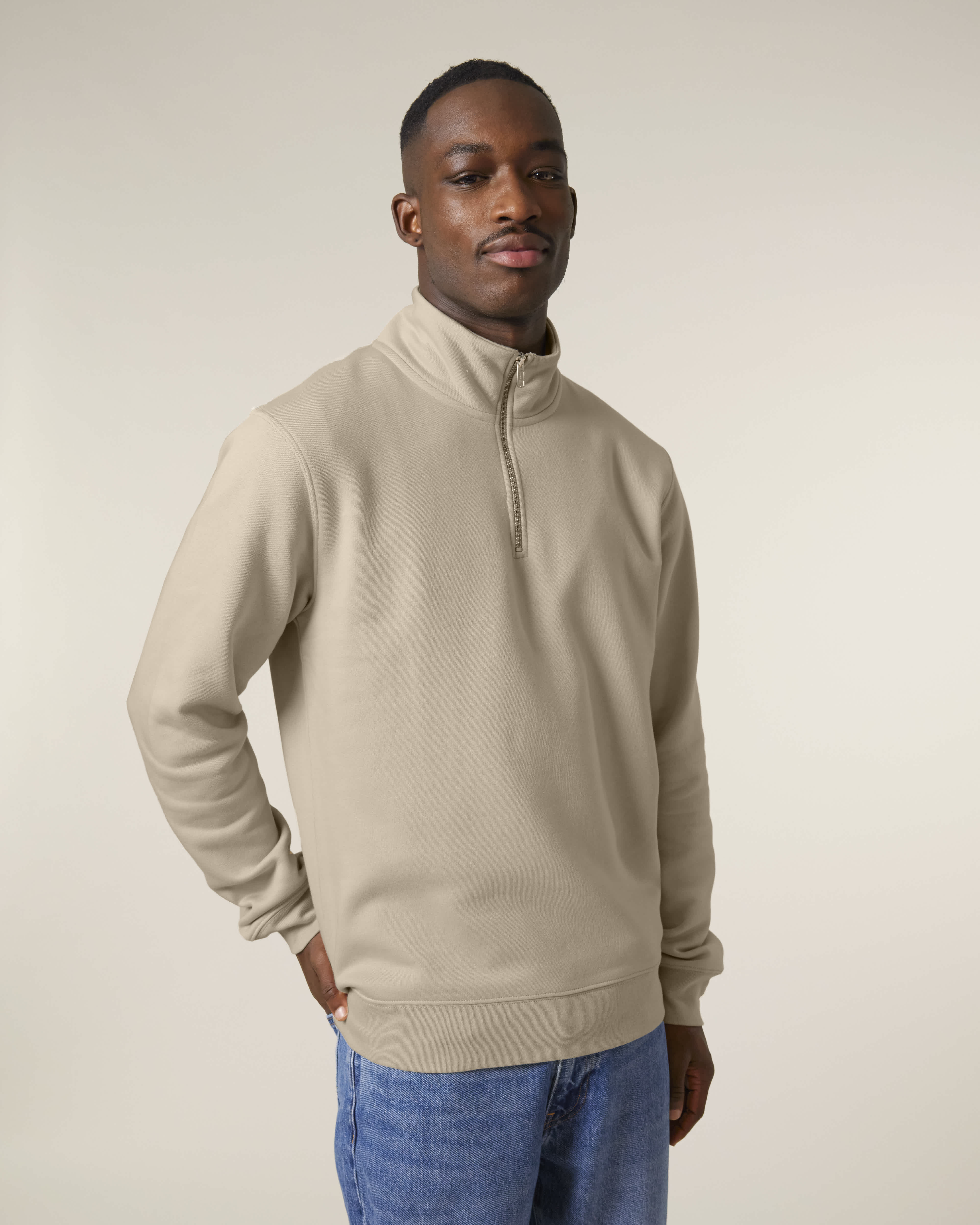 ZIP SWEATER - DESSERT