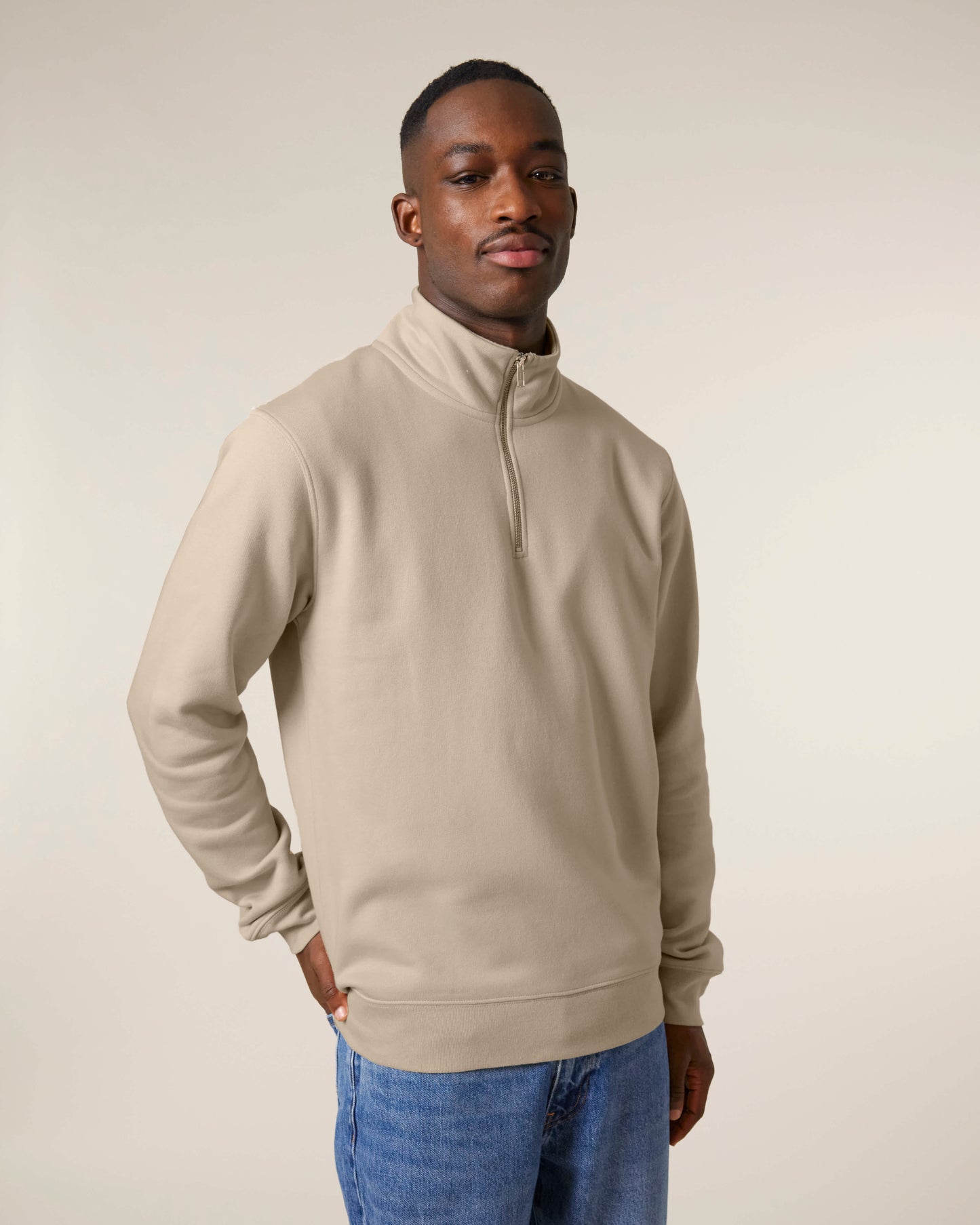 ZIP SWEATER - DESSERT