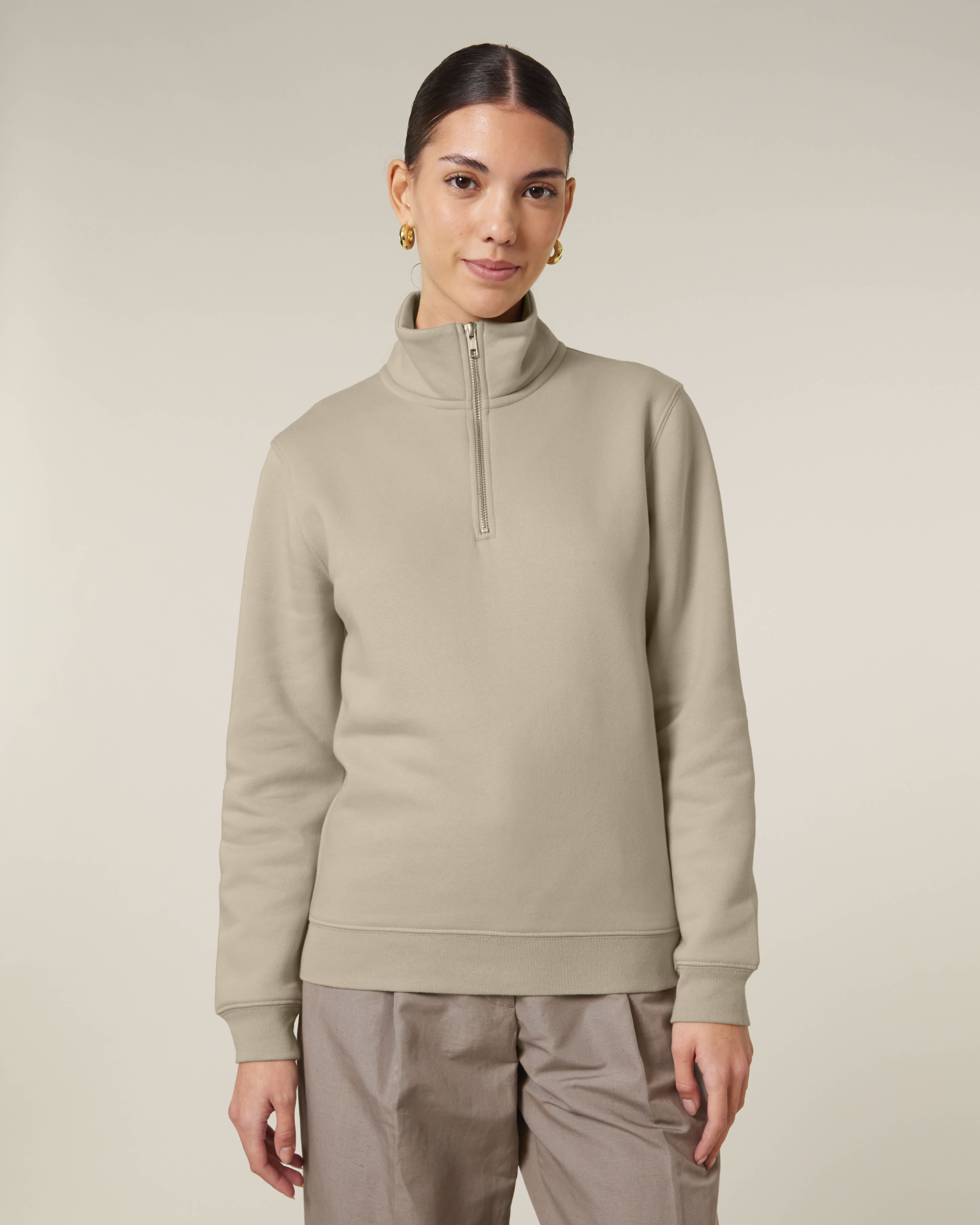 ZIP SWEATER - DESSERT