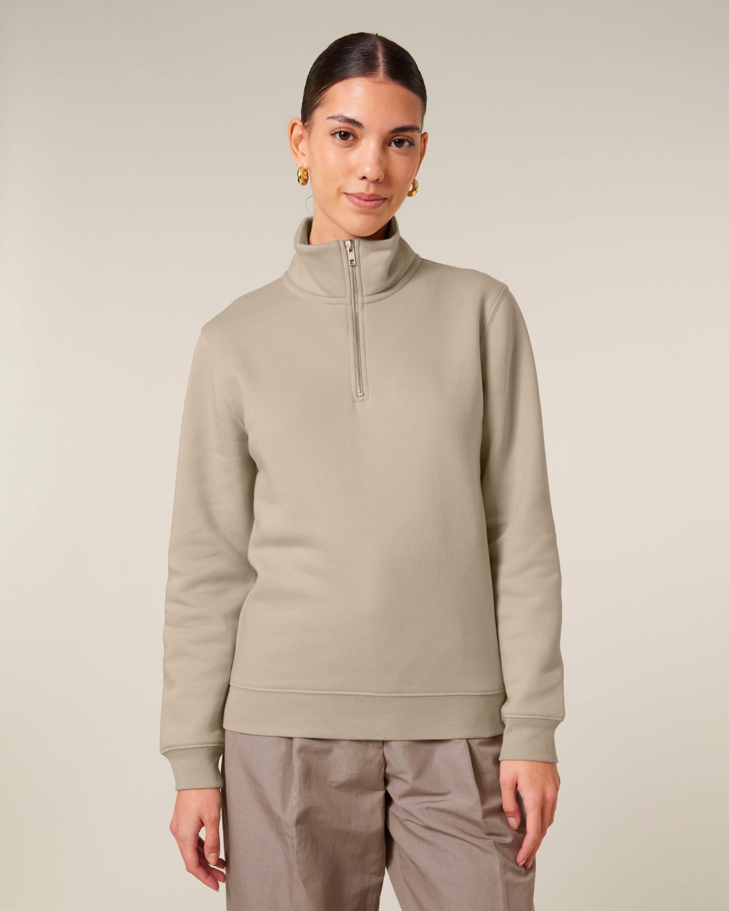 ZIP SWEATER - DESSERT