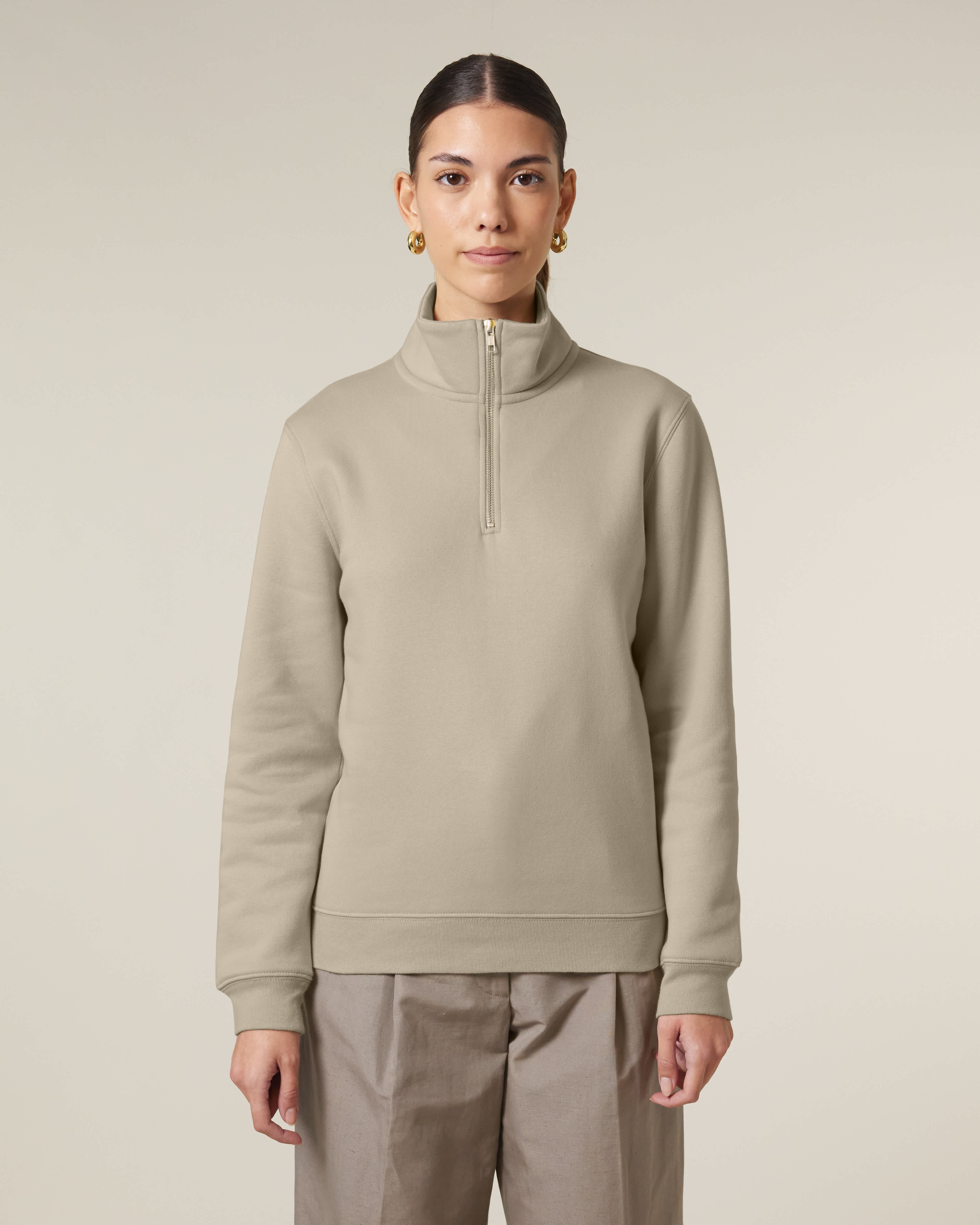 ZIP SWEATER - DESSERT