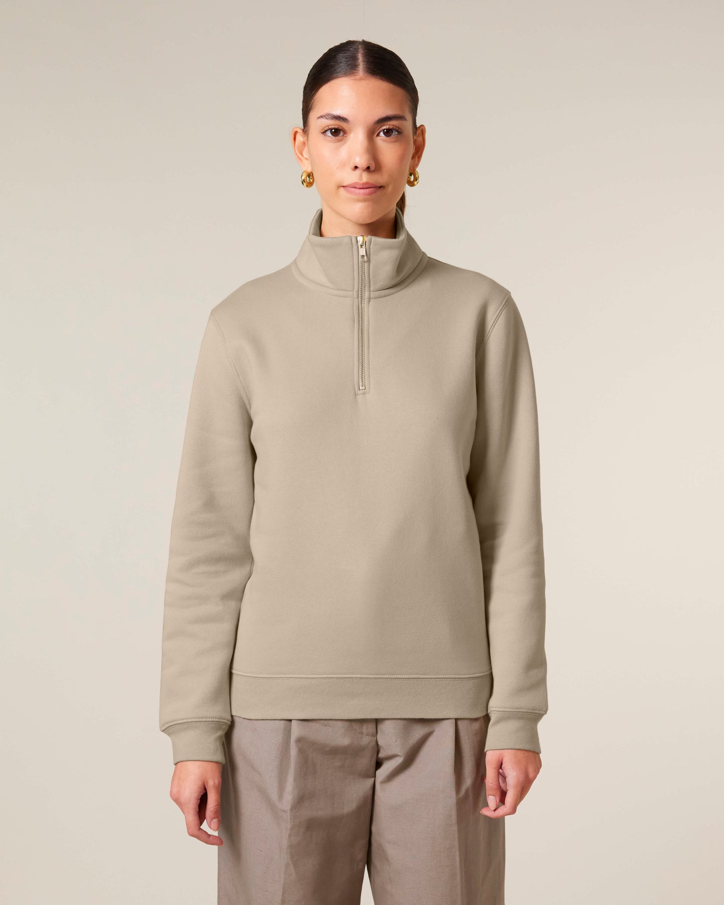 ZIP SWEATER - DESSERT