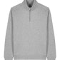 ZIP SWEATER - HEATHER GRIJS